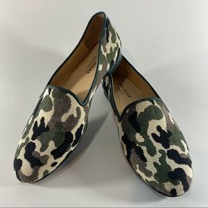 Jon Josef Camo Slipper Flats